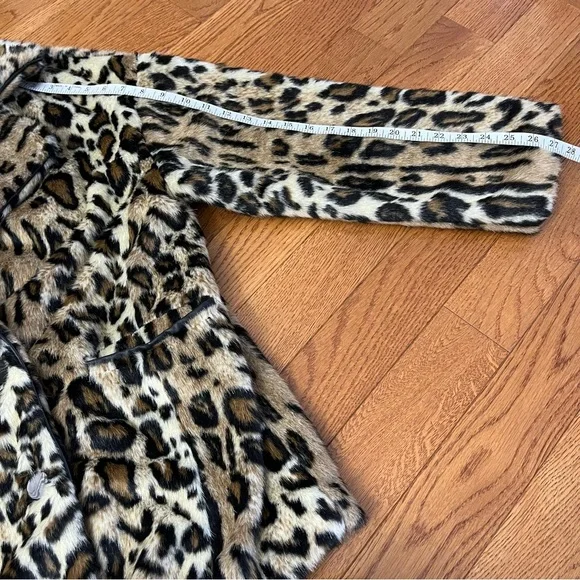 Free People Kate Leopard Coat - Picture 14 of 15